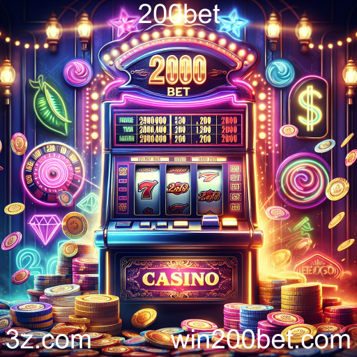 A Emoção das Máquinas Caça-Níqueis no 200bet